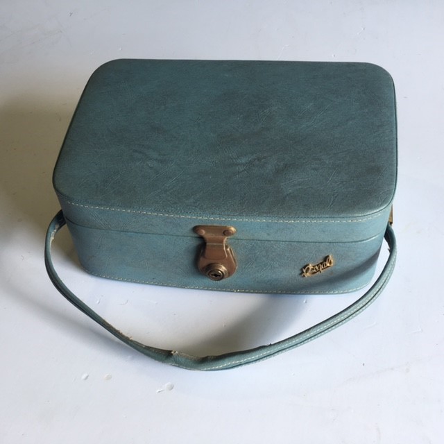 BEAUTY CASE, Blue Regal (Part Of Set) - 1960s